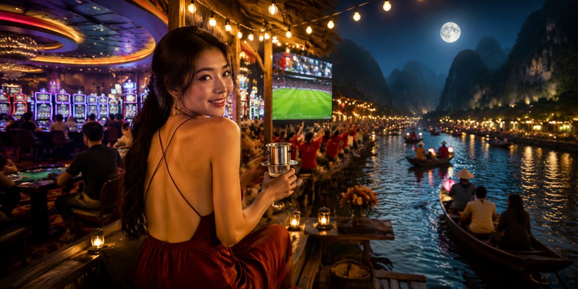 Người chơi Việt Nam theo dõi kết quả cược và chuẩn bị rút tiền thắng trực tuyến